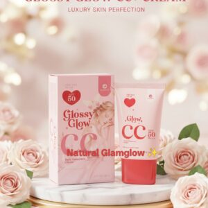 Glossy glow makeup based CC cream